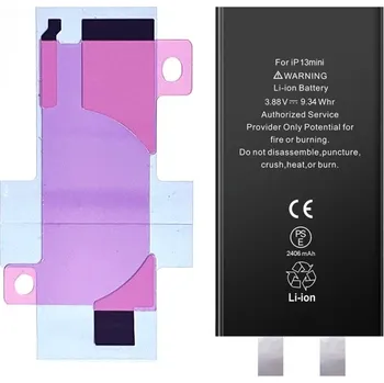 Baterie pro mobilní telefon Článek baterie iPhone 13 Mini 2406mAh (CoB) BT0038