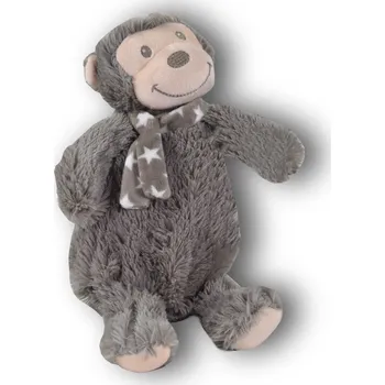 plyšák Hřejivý plyšák opička/šedá výška 30 cm
