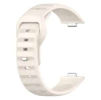 Chytré hodinky Vroubkovaný náhradní řemínek pro Huawei Fit 3,Slonová kost