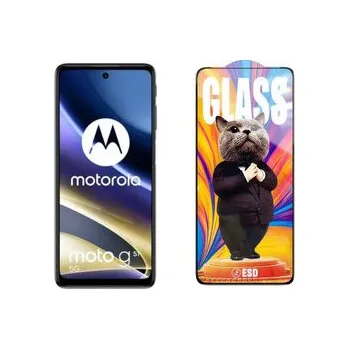 3D Ochranné tvrzené sklo na Motorola Moto G51 5G - Mr. Cat ESD