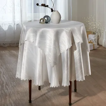 ubrus Ubrus Zlatý sen stříbrný lesk průměr 160 cm Ø 160 cm