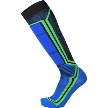Dámské termo ponožky MICO LIGHT WEIGHT ODOR ZERO X-STATIC® SKI SOCKS Blu Velikost: XL/44-46