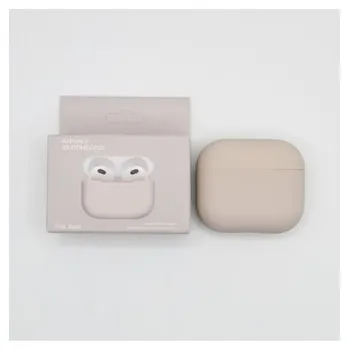 Příslušenství pro sluchátka Jednobarevný obal pro AirPods 3,Pink Sand