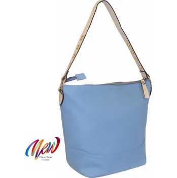 Kabelka Nicole Brown Elegantní kabelka JBFB 264 MODRÁ