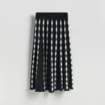 Reserved - Sukně s příměsí viskózy - vícebarevná - 371HK-MLC - 371HK-MLC-XS