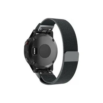 Chytré hodinky QuickFit milánský magnetický tah 20mm,Černý