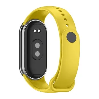 Příslušenství k fitness náramku Jednobarevný náhradní náramek Mi band 8/9/10,Žlutá,Xiaomi Mi Band 8/9/10