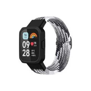 Chytré hodinky Set 2v1 pro Xiaomi Redmi Watch 3,Odstíny černé