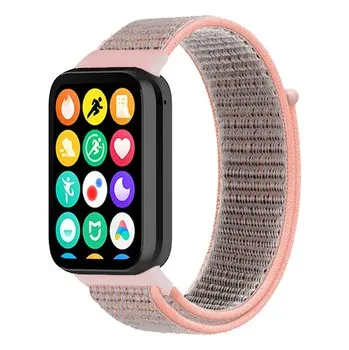 Chytré hodinky Sportnylon řemínek pro Mi Band 8 PRO,Růžová