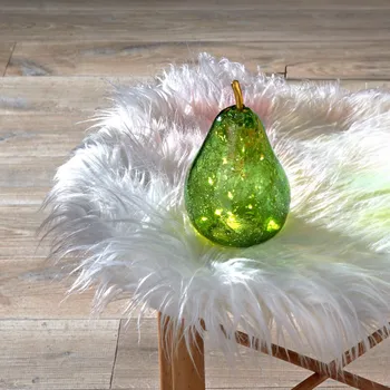 Vánoční dekorace LED HRUŠKA zelená