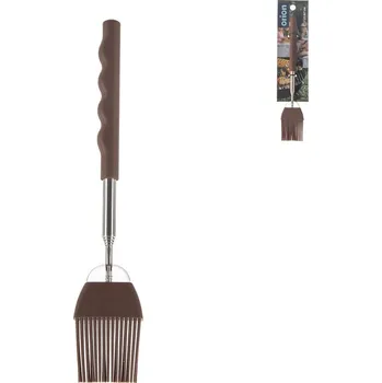 Mašlovačka Teleskopická mašlovačka hnědá/nerez délka 21/67 sm, šířka 4 cm