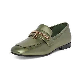 Dámské tenisky Eva Minge Loafersy CYNIA-LT2513-37 Zelená 37
