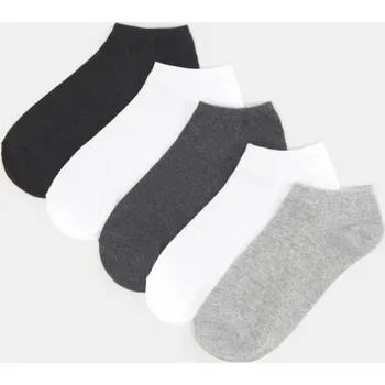 Sinsay - Sada 5&nbsp;párů ponožek - šedá - 9597I-09M - 9597I-09M-39R-12