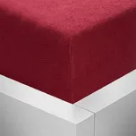 Stanex Froté napínací prostěradlo - bordó 140 x 200