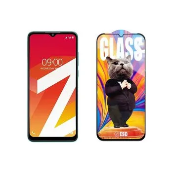 3D Ochranné tvrzené sklo na Lava Z2 - Mr. Cat ESD