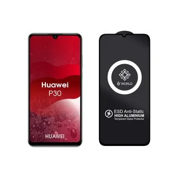 ESD 3D Ochranné tvrzené sklo na Huawei P30
