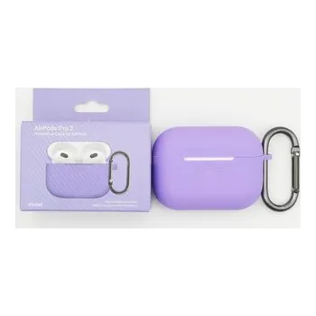 Příslušenství pro sluchátka Jednobarevný obal s karabinou pro AirPods PRO / 2 PRO,Violet