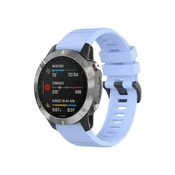 Chytré hodinky QuickFit silikonový řemínek s přezkou 22mm,Modro-šedý