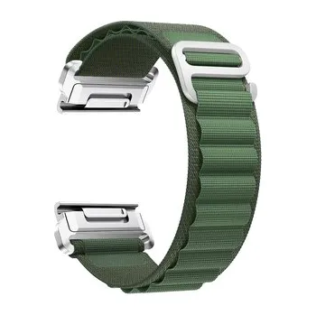 Řemínek na hodinky Nylonový řemínek se sponou 26mm,Zelený