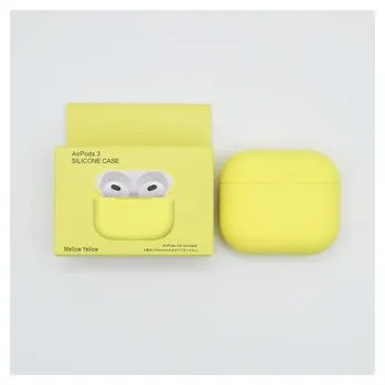 Příslušenství pro sluchátka Jednobarevný obal pro AirPods 3,Mellow Yellow