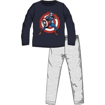 Chlapecké pyžamo Modro-šedé chlapecké pyžamo Marvel Avengers Velikost: 164