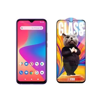 3D Ochranné tvrzené sklo na Blu G90 Pro - Mr. Cat ESD