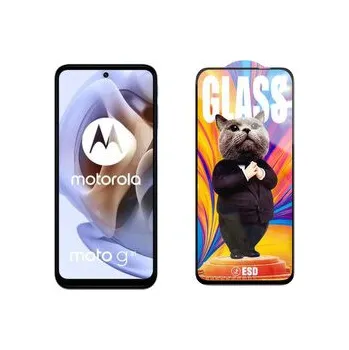 3D Ochranné tvrzené sklo na Motorola Moto G31 - Mr. Cat ESD