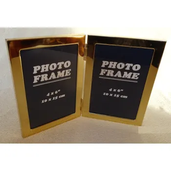 Digitální fotorámeček Rámeček MATY 07, dvojitý alu, 10 x 15 cm, zlatý