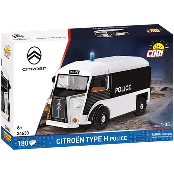 Stavebnice COBI Automobil Citroën TYPE H Police COBI 24630 - Action Town 1:35