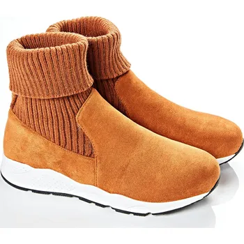 Dámské pantofle Zimní obuv Rania koňaková 37