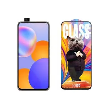 3D Ochranné tvrzené sklo na Huawei Y9a - Mr. Cat ESD