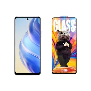 3D Ochranné tvrzené sklo na Infinix Zero 5G/X6815/X6815B - Mr. Cat ESD