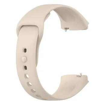 Jednobarevný náhradní řemínek Xiaomi Redmi Watch 3 Lite / Watch 3 Active,Slonová kost