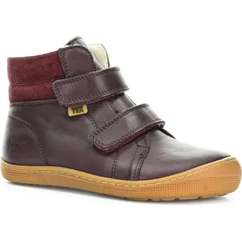 Dívčí obuv Koel Demil Tex Wool Bordo zimní barefoot boty Velikost boty (EU): 30, Vnitřní délka boty: 195, Vnitřní šířka boty: 70