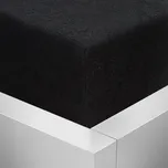 Stanex Froté napínací prostěradlo - černé 200 x 200