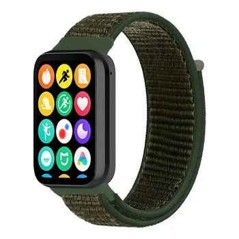 Chytré hodinky Sportnylon řemínek pro Mi Band 8 PRO,Khaki Zelená