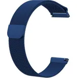 Milánský tah magnetický 22mm,Tmavě Modrý