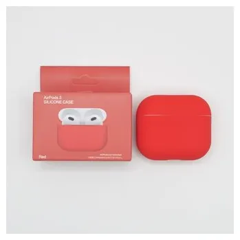 Příslušenství pro sluchátka Jednobarevný obal pro AirPods 3,Red