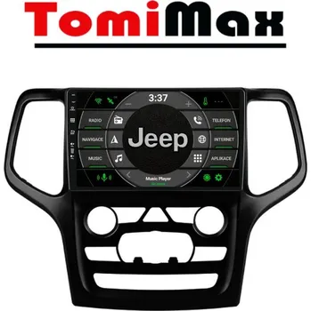 Autorádio TomiMax Jeep Grand Cherokee WK2 Android 14 autorádio s WIFI, GPS, USB, BT HW výbava: 4 Core 1GB+16GB LOW, Velikost obrazovky: Dotyková obrazovka: 9"