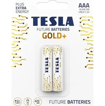 TESLA AAA GOLD+ 2KS, BATERIE