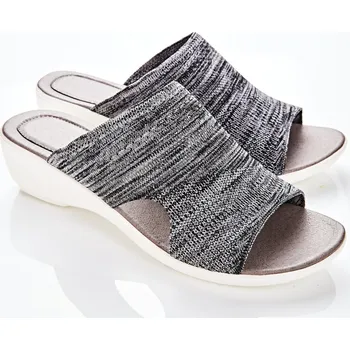 Dámské pantofle Pantofle Miri antracitový melír 37