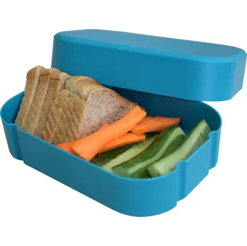 Svačinový box Lunchbox tyrkysová 19x13x4 cm