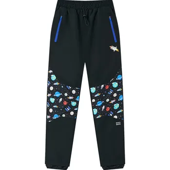 Chlapecké kalhoty Chlapecké zimní kalhoty - Wolf & Wolfie B2572, černá / vesmír Barva: Černá, Velikost: 128