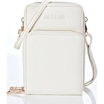 Kabelka Kabelka přes rameno krémová 11 x 6,5 x 18 cm