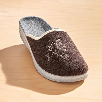 Dámské pantofle Pantofle Kara tmavě hnědá 38