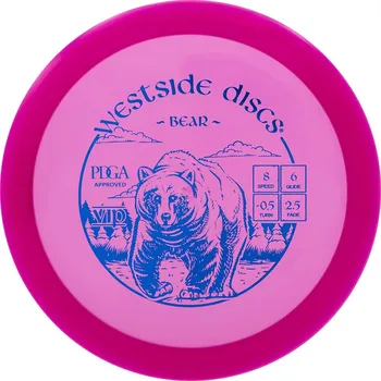 Disc golf Westside Discs BEAR VIP Barva: Žlutá, Váha: 169 g