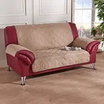 Přehoz na 3místnou pohovku béžová 279x179 cm