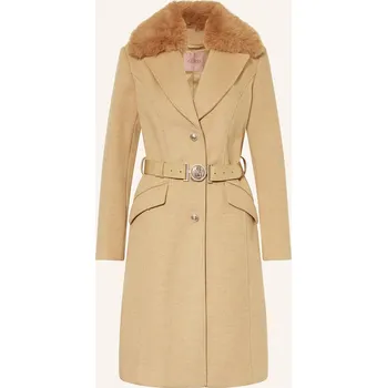 Dámský kabát Guess Dámský Kabát New Patrice S Odnímatelnou Umělou...