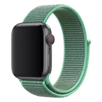 Chytré hodinky Nylonový řemínek pro Apple Watch 42/44/45/46/49mm,Tyrkysová