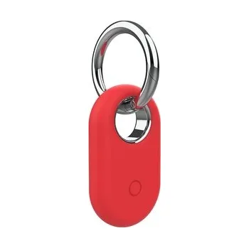Silikonová klíčenka pro Samsung Galaxy Smart Tag 2,Červená
